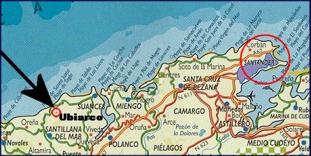 Posada San Telmo_Maps of Cantabria: Santander