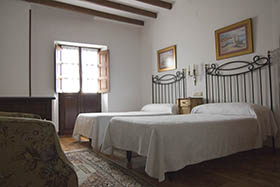 Habitacin doble en la Posada San Telmo, tu alojamiento rural en Cantabria
